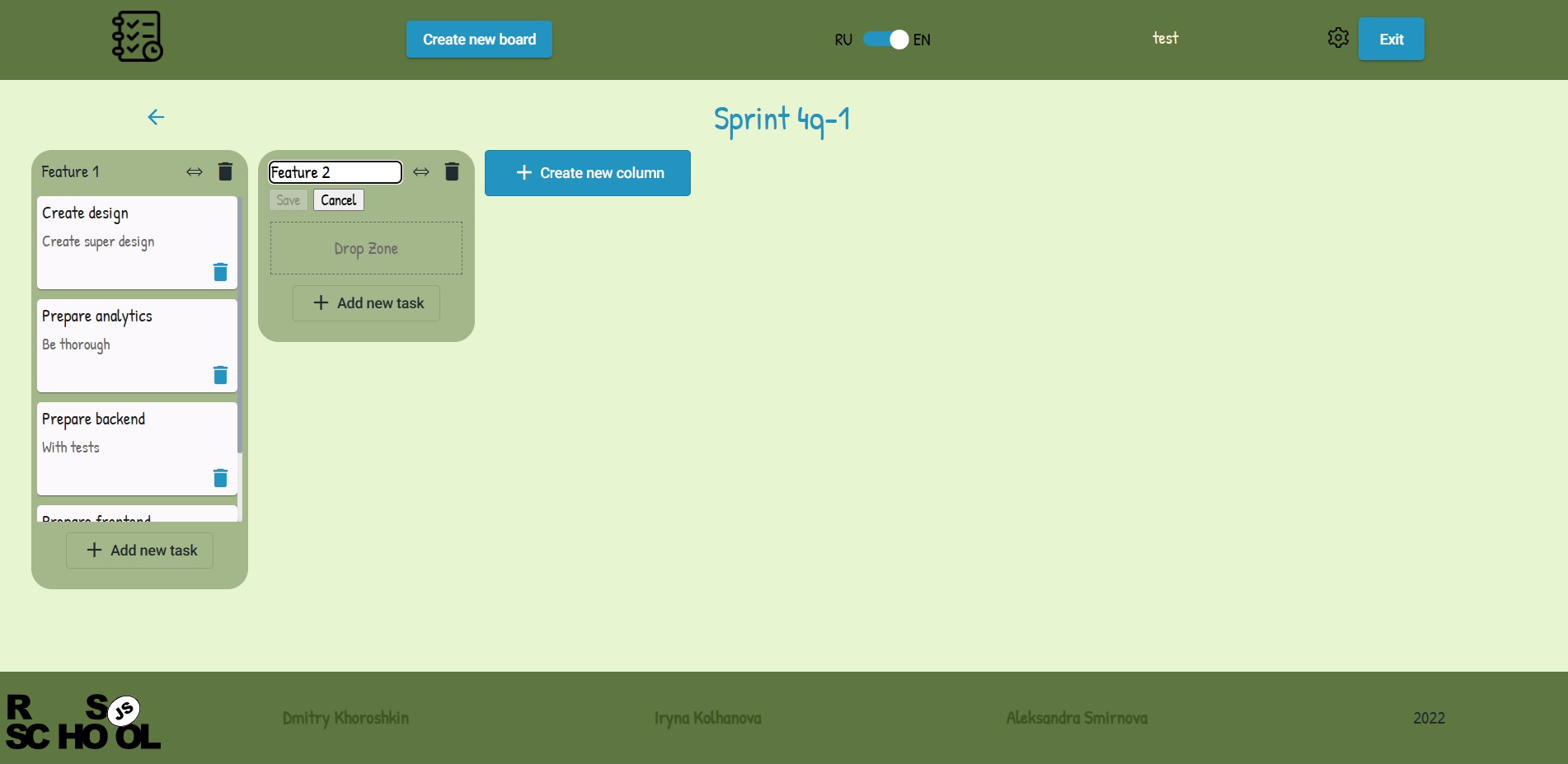 Project Management App preview